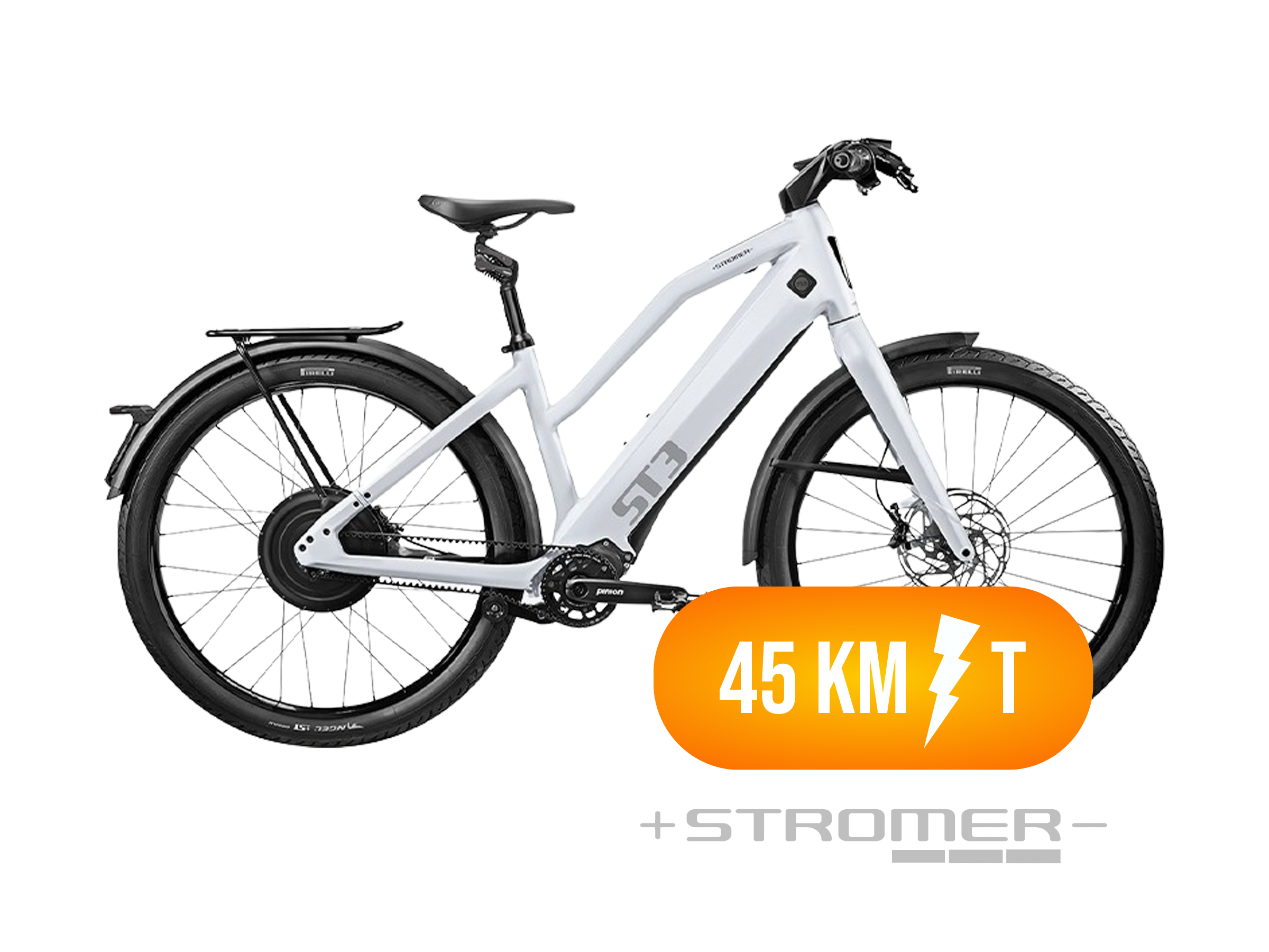 Stromer ST3 Pinion Comfort elcykel med 820W, perfekt speed pedelec til pendling og aktiv cykling